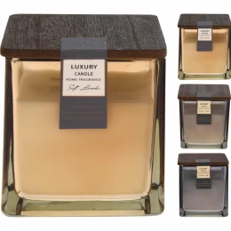 JΚ Home Décor - Κερί Αρωματικό Luxury Candle 3Σχδ (Thumb 1)
