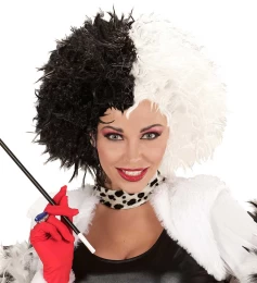 Αποκριάτικη Περούκα Κρουέλα Deluxe 313961 (Thumb 1)