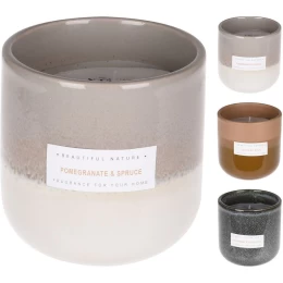 JΚ Home Décor - Κερί Αρωματικό Beautiful Nature 3Σχδ (Thumb 1)