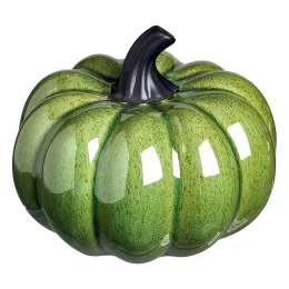 JΚ Home Décor - Κολοκύθα Κεραμική Πράσινη 13x10cm (Thumb 1)