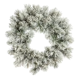 JΚ Home Décor - Στεφάνι 90cm Chicago PP Flock (Thumb 1)