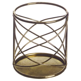 JΚ Home Décor - Κηροπήγιο Μεταλλικό 10x11cm (Thumb 1)