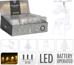 JΚ Home Décor - Λαμπάκια με Σχέδια WW 10LED 4Σχδ (Thumb 1)