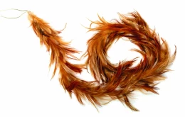 JΚ Home Décor - Γιρλάντα με Πούπουλα Καφέ 180cm (Thumb 1)