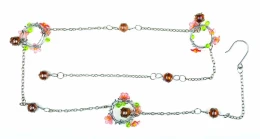 JΚ Home Décor - Γιρλάντα Μεταλλική με Γυαλί Ροζ (Thumb 1)