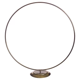 JΚ Home Décor - Στεφάνι Μεταλλικό Επιτραπέζιο 40x10x41cm (Thumb 1)