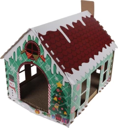 JΚ Home Décor - Σπίτι Γάτας Χάρτινο 43x41x33cm (Thumb 1)