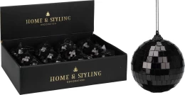 JΚ Home Décor - Μπάλα Disco Μαύρη 8cm (Thumb 1)