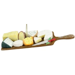 JΚ Home Décor - Στολίδι Πιάτο Τυριών 14cm (Thumb 1)