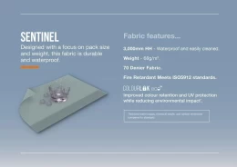 VANGO Lismore Air TC 600XL Package, Φουσκωτή σκηνή 6 ατόμων, 705 x 380 x 210(ύψος) cm, (Thumb 11)