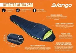 Υπνόσακος Vango Nitestar Alpha 250, SBTNITEST000011 /Ocean green (Thumb 8)