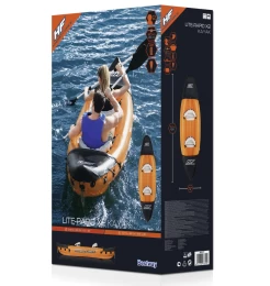 Hydro-Force Rapid X2 Set BESTWAY, Φουσκωτό καγιάκ δύο ατόμων, Μήκος: 3.21m, Αντοχή: 18 (Thumb 4)