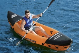 Hydro-Force Rapid X2 Set BESTWAY, Φουσκωτό καγιάκ δύο ατόμων, Μήκος: 3.21m, Αντοχή: 18 (Thumb 15)
