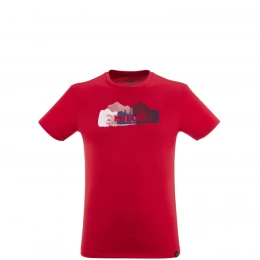 T-Shirt Ανδρικό Millet Trekker TS SS M Red (Thumb 1)