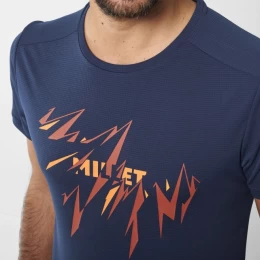 Ανδρικό t-shirt Millet / Rock Point SS / Saphir (Thumb 4)