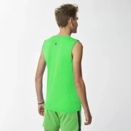 Ανδρικό αμάνικο t-shirt για trail running Millet INTENSE TANK /Chloro (Thumb 3)
