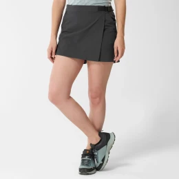 Σορτς πεζοπορίας γυναικείο - φούστα Lafuma ACTIVE SKORT W, Anti-mosquito  /Grey (Thumb 5)