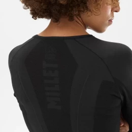Millet DRYSOFT LD W, Ισοθερμική γυναικεία μακρυμάνικη μπλούζα, MIV9920_N0247 /Black (Thumb 2)