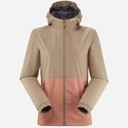 Μπουφάν πεζοπορίας γυναικείο Lafuma ACCESS W, αδιάβροχο /Beige (Thumb 1)