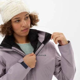 Μπουφάν πεζοπορίας γυναικείο Lafuma ACCESS W, αδιάβροχο /Mauve (Thumb 3)