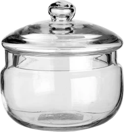 JK Home Décor - Γυάλα με Καπάκι 15x15cm (Thumb 1)