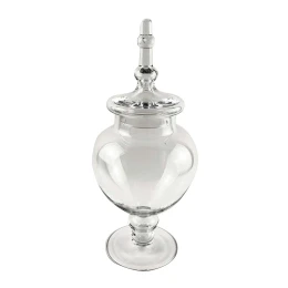 JK Home Décor - Γυάλα με Καπάκι 19x45cm (Thumb 1)