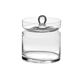 JΚ Home Décor - Γυάλα με Καπάκι 15x15cm (Thumb 1)