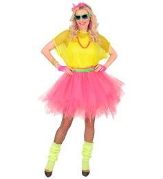 Αποκριάτικη Neon Ροζ Φούστα Tutu 319553 (Thumb 5)