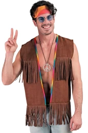 Αποκριάτικο Ανδρικό Γιλέκο Δεκαετίας με Κρόσια 319558 (Thumb 1)