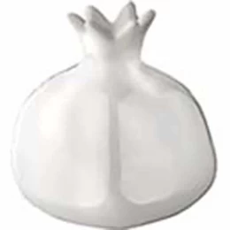 JΚ Home Décor - Ρόδι Κεραμικό Λευκό 5x5cm (Thumb 1)