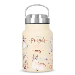 NC3806 WATER BOTTLE 520ML STEEL FOREST NILS CAMP (Thumb 1)