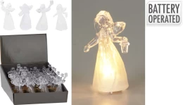 JK Home Décor - Άγγελος LED Ακρυλικό 10cm 4Σχδ (Thumb 1)