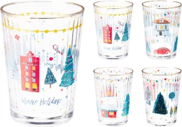 JK Home Décor - Ποτήρι από Γυαλί 510ml 8x12cm 4Σχδ (Thumb 1)