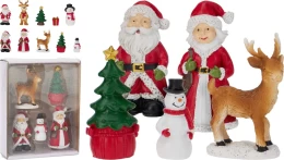 JK Home Décor - Φιγούρες Χριστουγέννων 8cm 2Σχδ S/5 (Thumb 1)