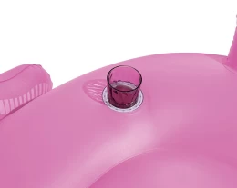 Supersized Flamingo BESTWAY 175x173 cm, Φουσκωτό Παιχνίδι Πισίνας για Ενήλικες , 41108 (Thumb 2)