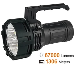 Φακός μεγάλης ισχύος Acebeam X75-70.3 Power Bank +Battery /Black (Thumb 1)