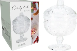 JK Home Décor - Γυάλα με Καπάκι Vintage 10x15cm (Thumb 1)