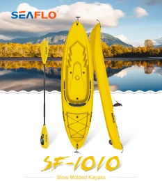 Adult Kayak Red SEAFLO Καγιάκ από Πολυαιθυλένιο HDPE ενός ατόμου, Μήκος: 2.45m, Αντοχή (Thumb 9)