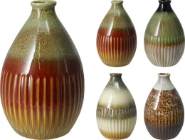 JΚ Home Decor - Βάζο Πορσελάνη 26cm 4Ass (Thumb 1)