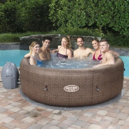 Lay-Z-Spa St.Moritz Air Jet BESTWAY Φουσκωτή Πισίνα Spa 7 ατόμων, Θερμαινόμενη με Υδρο (Thumb 4)