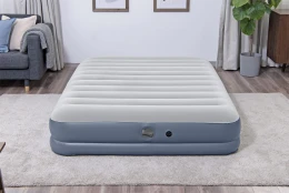 BESTWAY Airbed Queen Built-In DC Pump 2.03x1.52x36cm, Φουσκωτό Στρώμα Ύπνου Διπλό με Ε (Thumb 8)