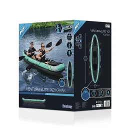 Hydro-Force Ventura Set BESTWAY Φουσκωτό Καγιάκ δύο ατόμων, Μήκος: 3.30m, Αντοχή: 200k (Thumb 22)