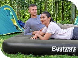 BESTWAY Tritech™ Air Mattress Queen 2.03x1.52x25cm, Φουσκωτό Στρώμα Ύπνου Διπλό, 6713N (Thumb 12)