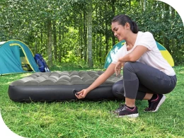 BESTWAY Tritech™ Air Mattress Queen 2.03x1.52x25cm, Φουσκωτό Στρώμα Ύπνου Διπλό, 6713N (Thumb 14)