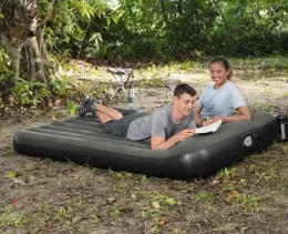 BESTWAY Airbed Queen Built-In DC Pump 2.03x1.52x30cm, Φουσκωτό Στρώμα Ύπνου Διπλό με Ε (Thumb 7)