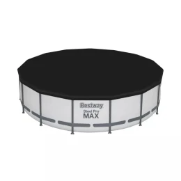 Power Steel Pro Max POOL SET BESTWAY Στρογγυλή Πισίνα PVC με Μεταλλικό Σκελετό, Αντλία (Thumb 7)