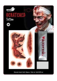 Halloween Τατουάζ Πληγές με Αίμα και Σφουγγαράκι 319838a (Thumb 1)