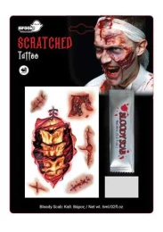 Halloween Τατουάζ Πληγές με Αίμα και Σφουγγαράκι 319838b (Thumb 1)