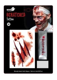 Halloween Τατουάζ Πληγές με Αίμα και Σφουγγαράκι 319838c (Thumb 1)