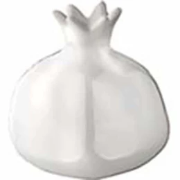 JΚ Home Décor - Ρόδι Κεραμικό Λευκό 5x5cm (Thumb 1)